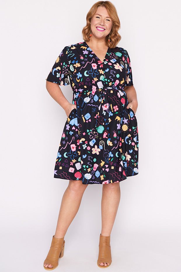 Siena Meeting Minutes Dress – Meeting Minutes knee length dress
