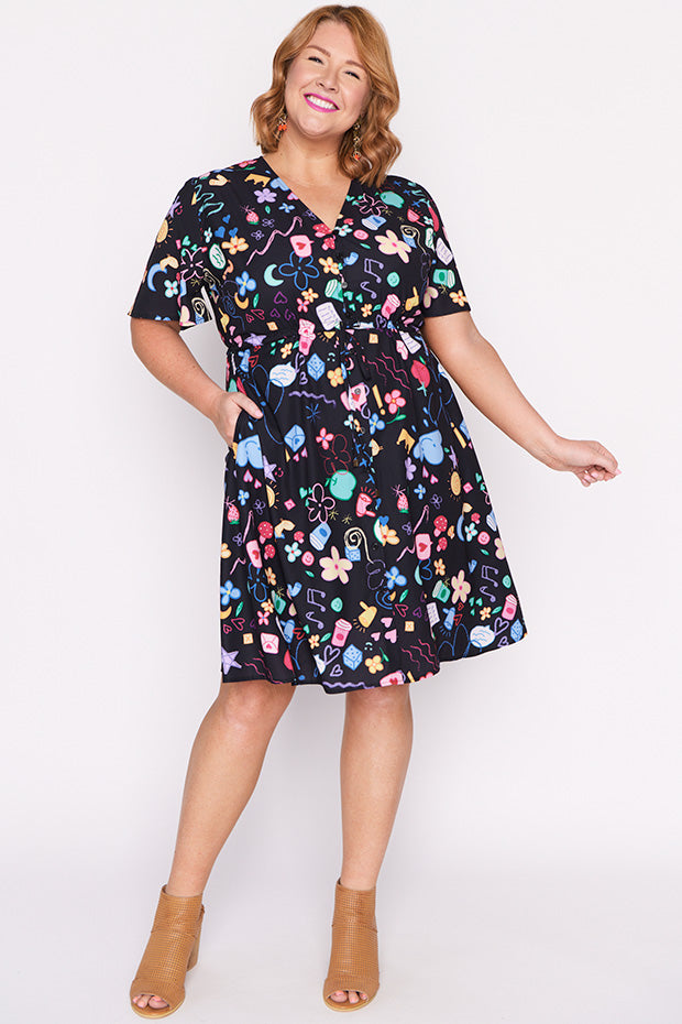 Siena Meeting Minutes Dress – Meeting Minutes knee length dress