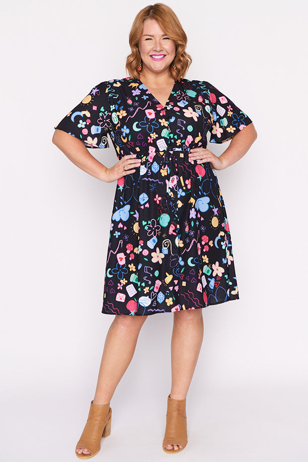 Siena Meeting Minutes Dress – Meeting Minutes knee length dress