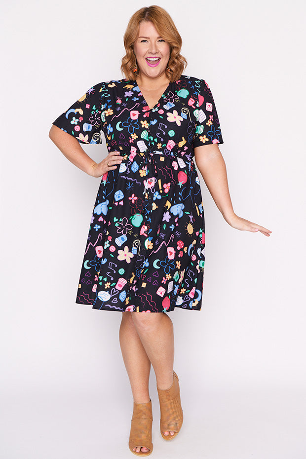 Siena Meeting Minutes Dress – Meeting Minutes knee length dress