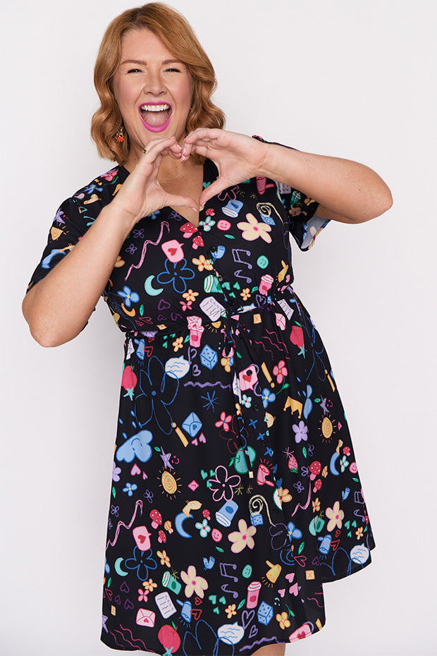 Siena Meeting Minutes Dress – Meeting Minutes knee length dress