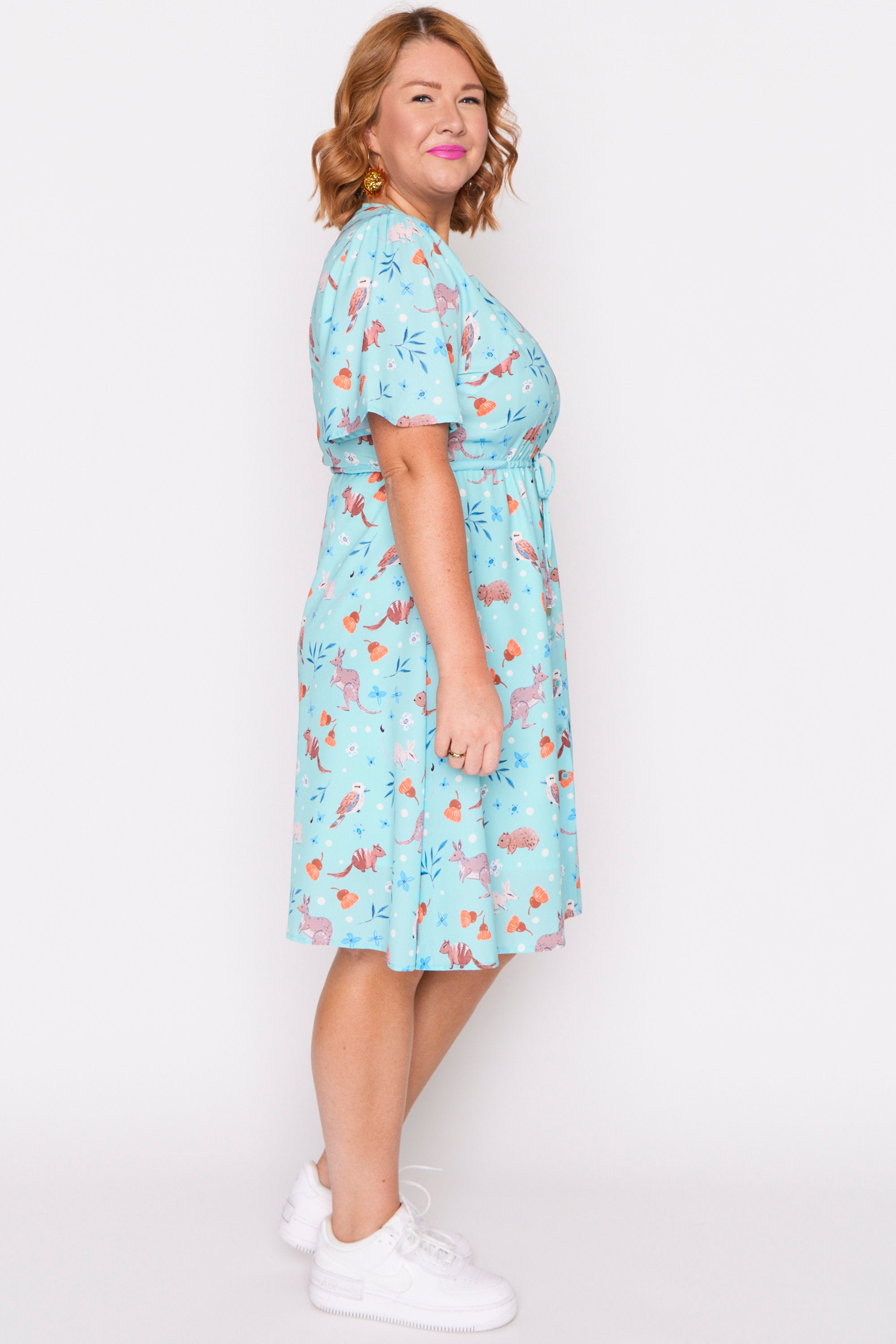 Siena Hopping Happy Dress – Hopping Happy knee length dress