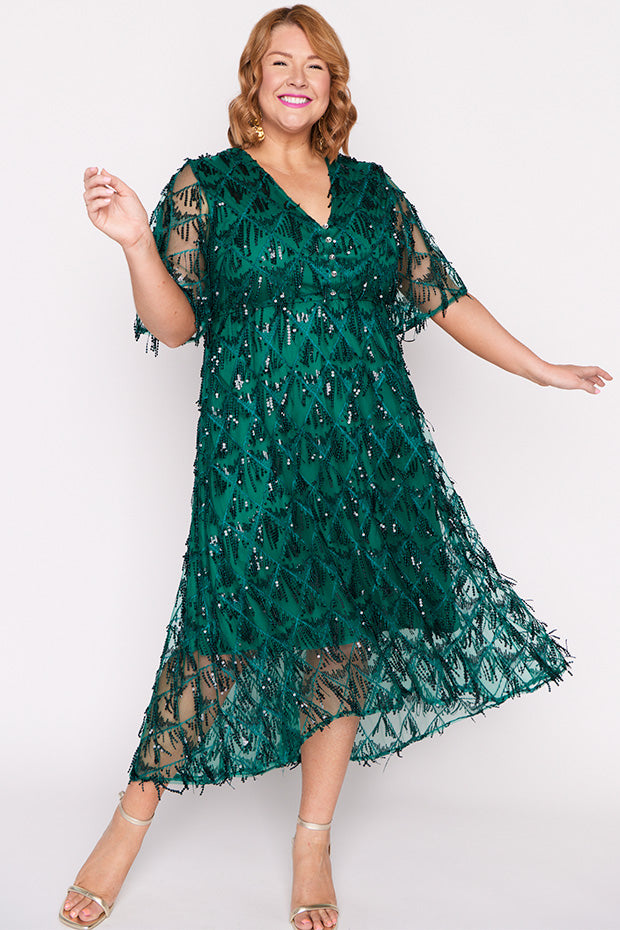 Wonderful Forest Green Party Dress | Little Party Dress Wonderful Forest Green Party Dress | Little Party Dress