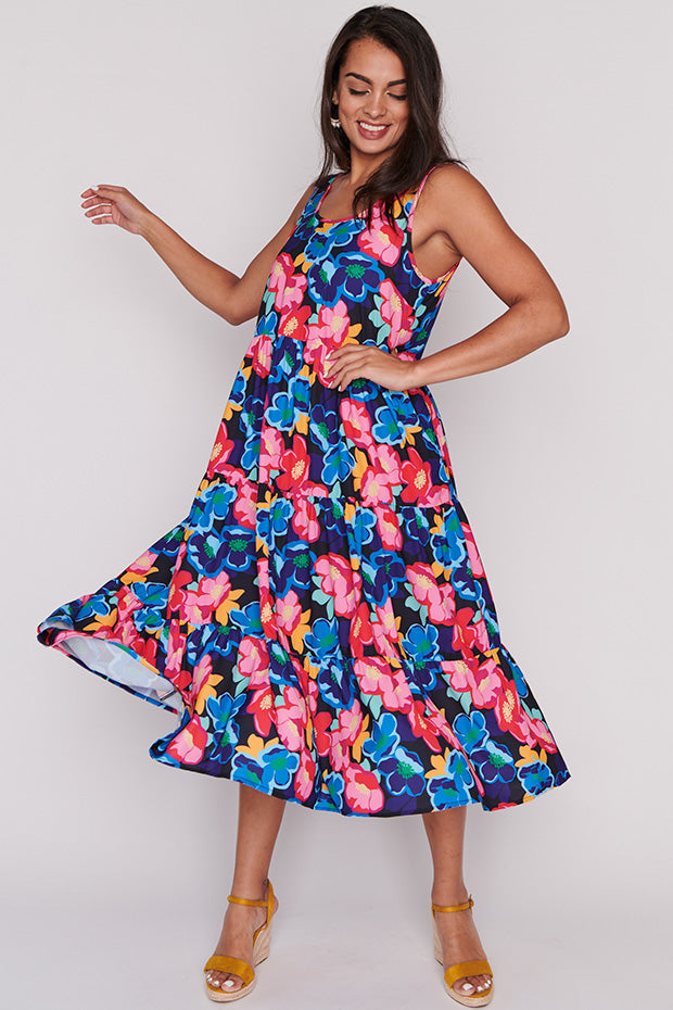 Debbie Perfect Poppies Dress – Little Party Dress