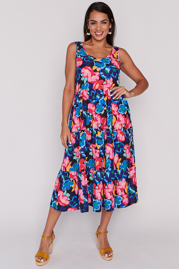 Debbie Perfect Poppies Dress – Little Party Dress