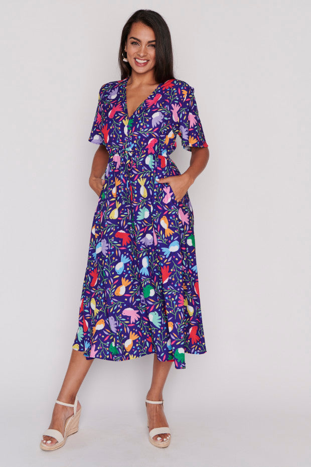Marley Willy Wagtail Dress – Willy Wagtail midi dress