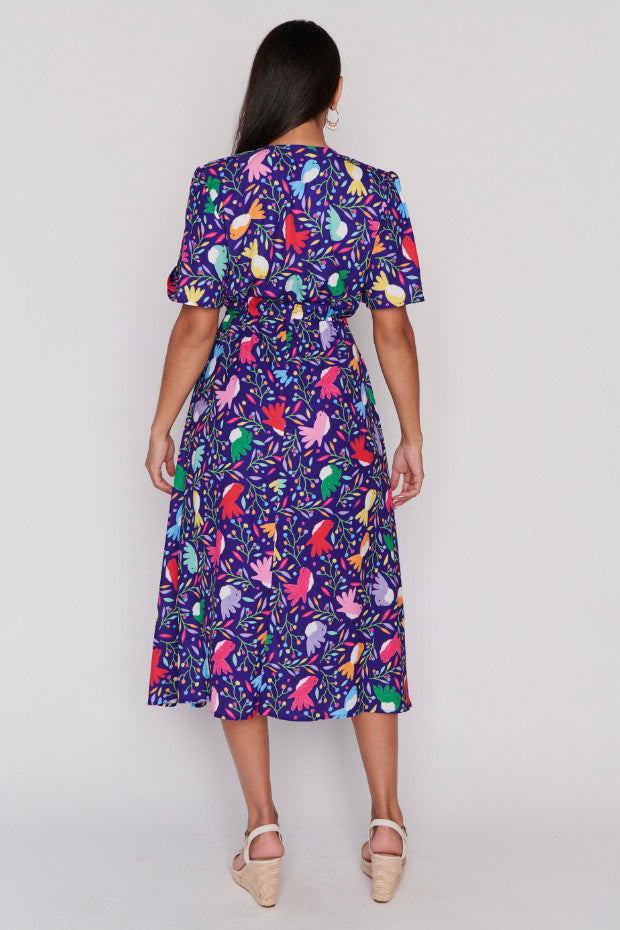 Marley Willy Wagtail Dress – Willy Wagtail midi dress