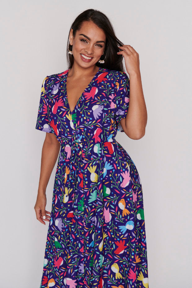 Marley Willy Wagtail Dress – Willy Wagtail midi dress