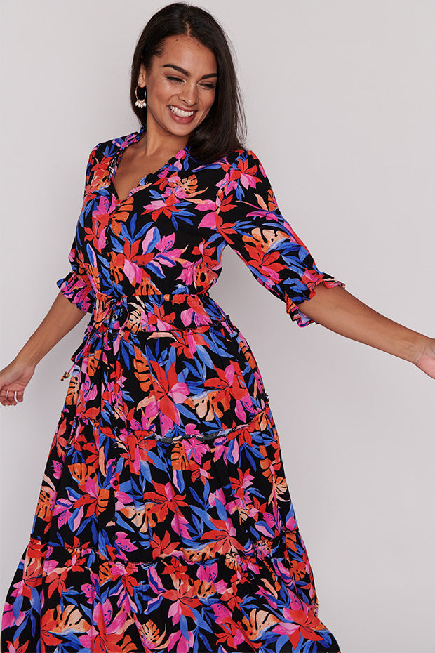 Sam Tropical Crush Maxi Dress – Tropical Crush maxi dress
