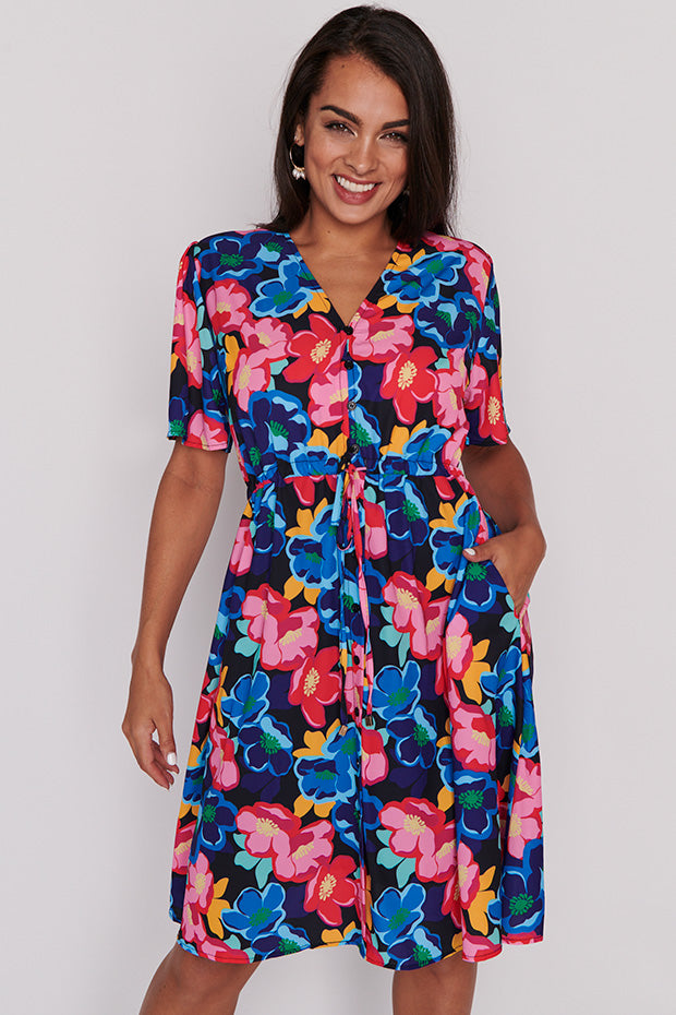 Siena Perfect Poppies Dress – Perfect Poppies knee length dress