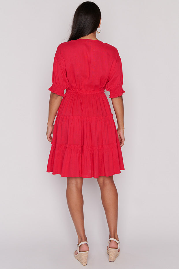 Sonya Watermelon Dress – Watermelon shift dress