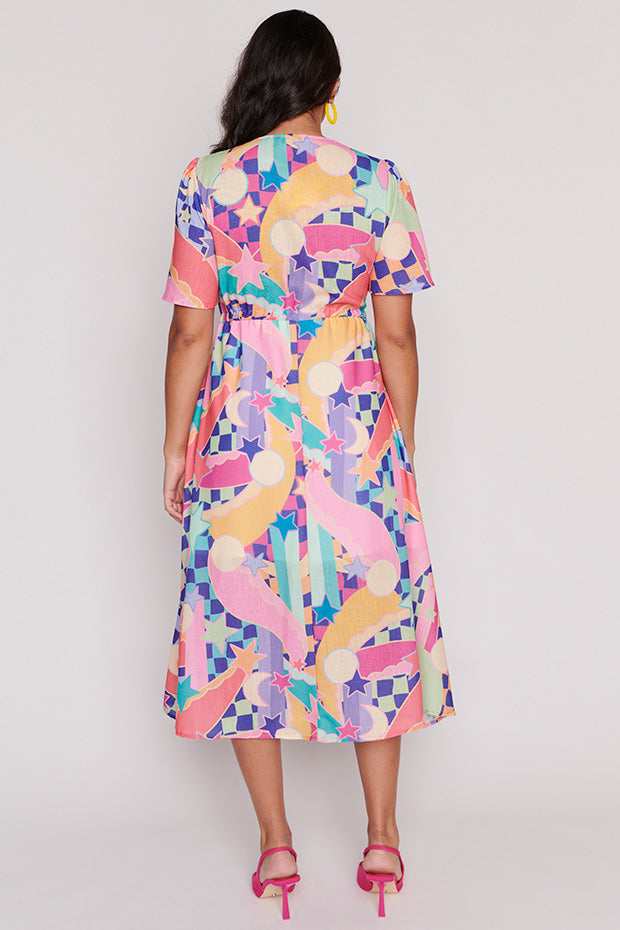 Kristina Interstellar Overdrive Dress – Interstellar Overdrive midi dress
