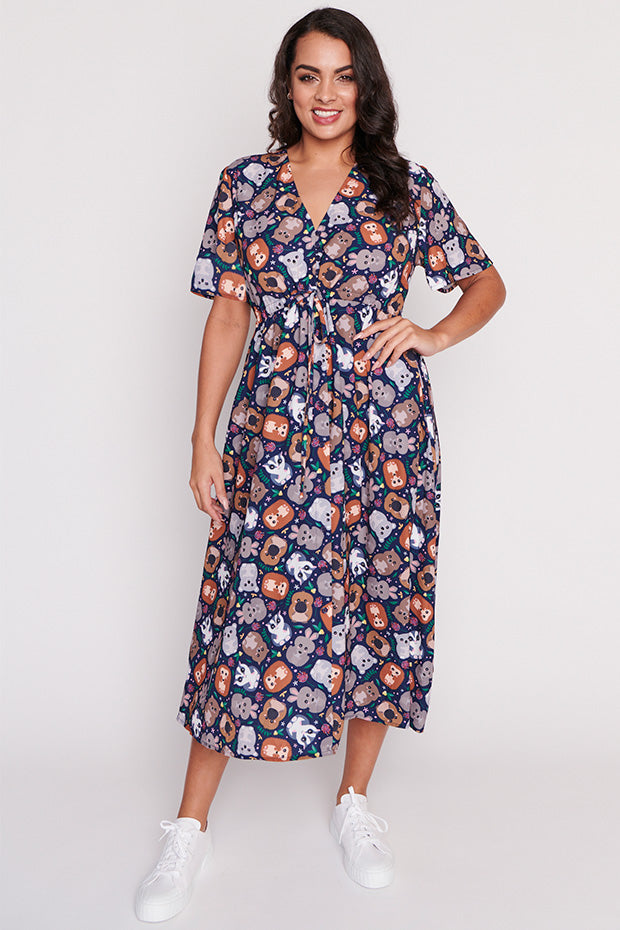 Marley Faun-tastic Friends Dress – Faun-tastic Friends midi dress
