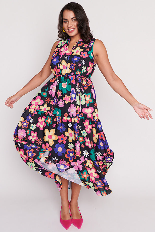 Sammies Daisy Pop Dress – Daisy Pop maxi dress