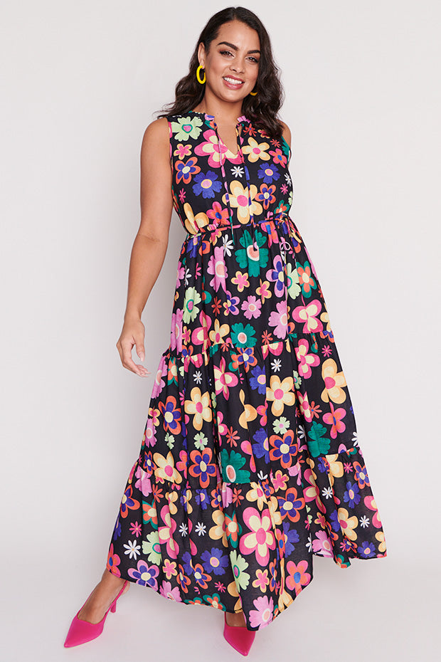 Sammies Daisy Pop Dress – Daisy Pop maxi dress