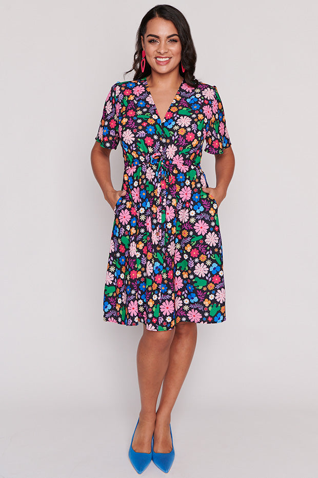 Siena Cactus Garden Dress – Cactus Garden knee length dress