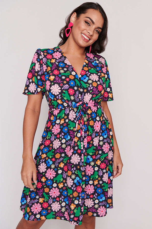 Siena Cactus Garden Dress – Cactus Garden knee length dress