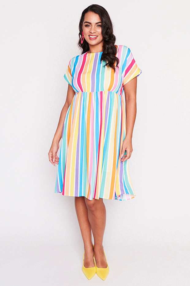 Bam LPD Candy Stripe Dress – LPD Candy Stripe midi dress