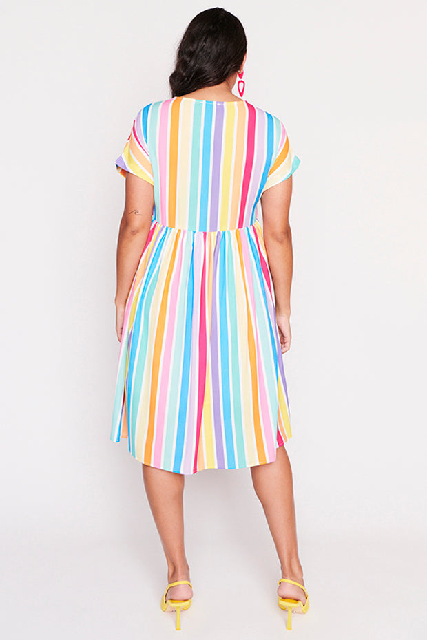 Bam LPD Candy Stripe Dress – LPD Candy Stripe midi dress