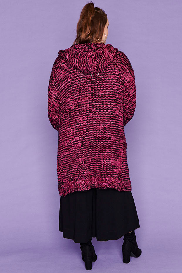 Mellie Burgundy Cardi – Burgundy cardigan