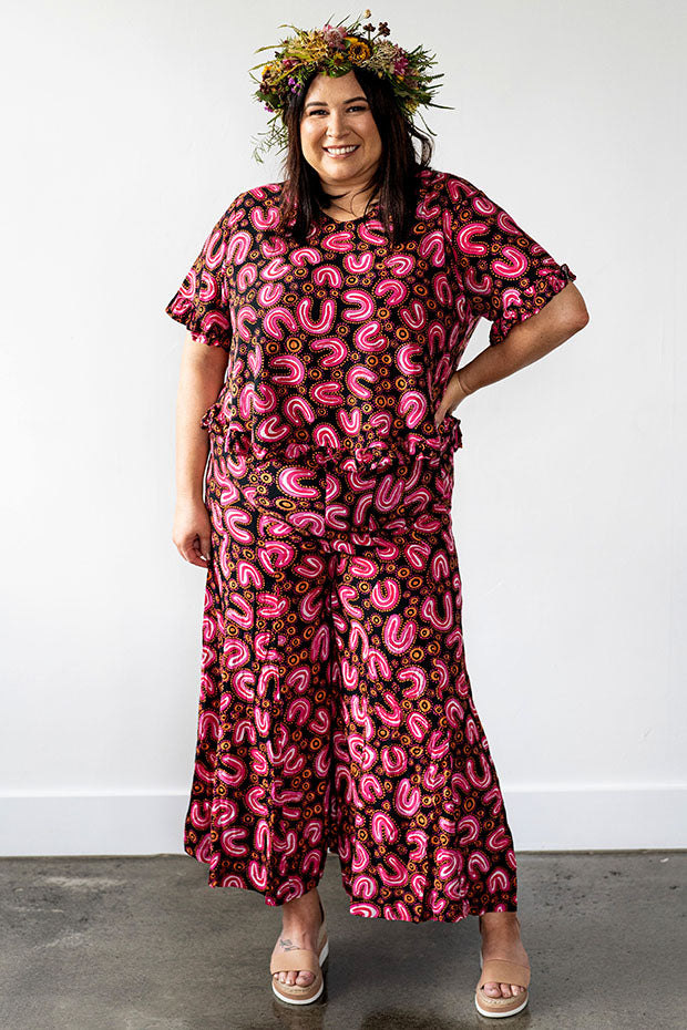 Marissa Yarli Creative Pants – Yarli Creative wide leg pants
