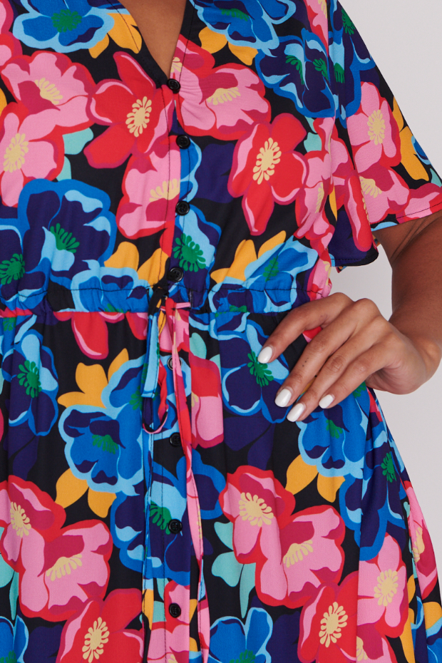 Siena Perfect Poppies Dress – Perfect Poppies knee length dress
